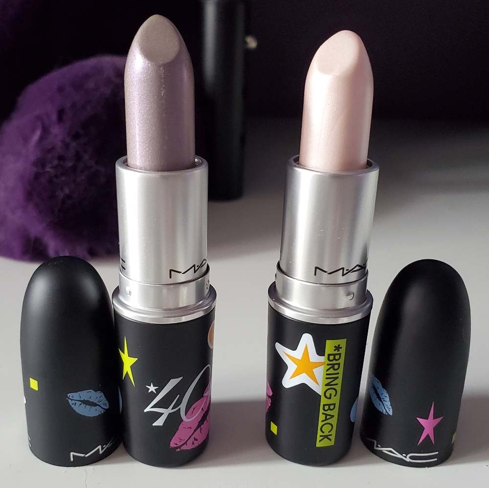 MAC Bubbles and Haku Lipsticks